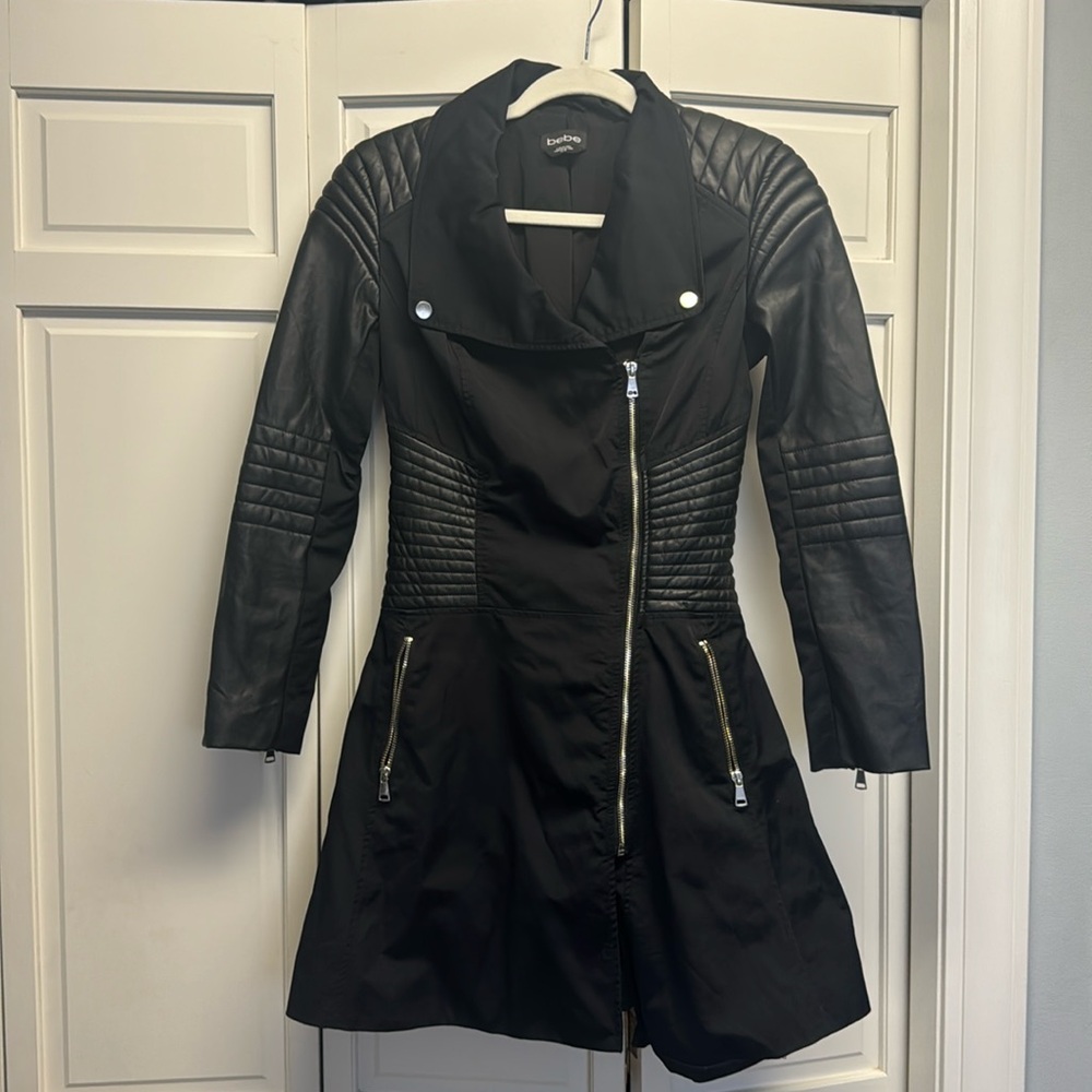 Bebe trench coat
